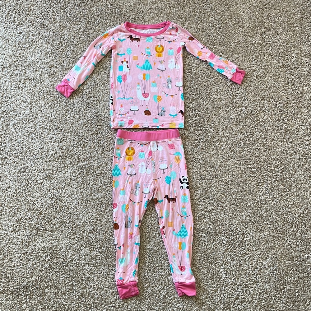 Little Sleepies birthday PJs